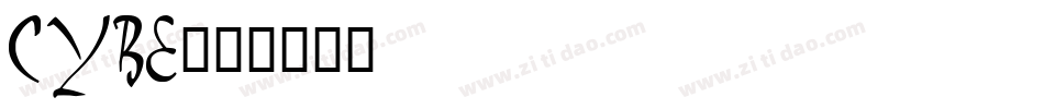 CYBE字体转换