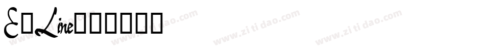 E-Line字体转换