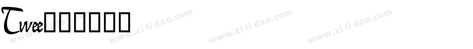 Twee字体转换