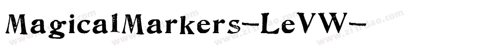 MagicalMarkers-LeVW字体转换