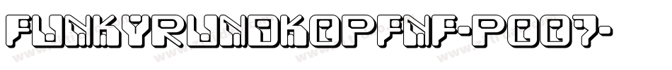 FunkyRundkopfNf-POO7字体转换