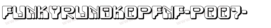 FunkyRundkopfNf-POO7字体转换