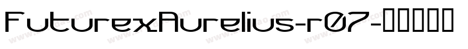 FuturexAurelius-r07字体转换