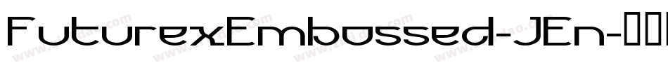 FuturexEmbossed-JEn字体转换