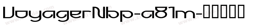 VoyagerNbp-a81m字体转换