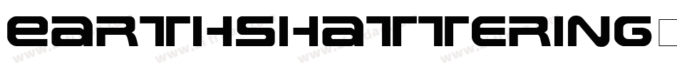 Earthshattering-Yd0a字体转换