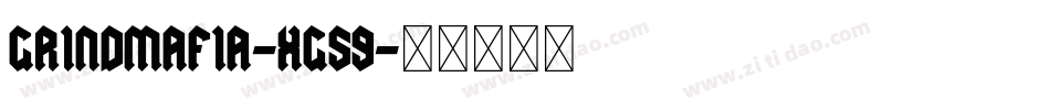 GrindMafia-Xg59字体转换