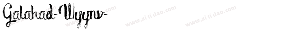 Galahad-Wyynv字体转换
