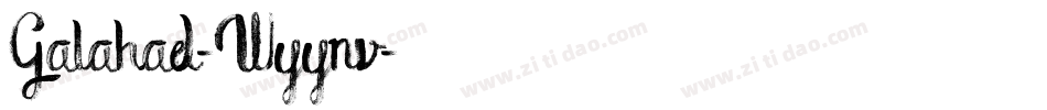 Galahad-Wyynv字体转换