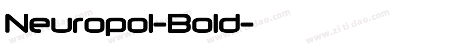 Neuropol-Bold字体转换
