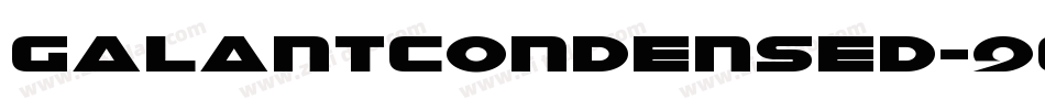 GalantCondensed-9O5B字体转换