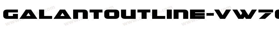 GalantOutline-vw7O字体转换