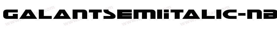 GalantSemiItalic-nB9J字体转换