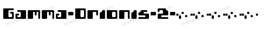 Gamma-Orionis-2字体转换