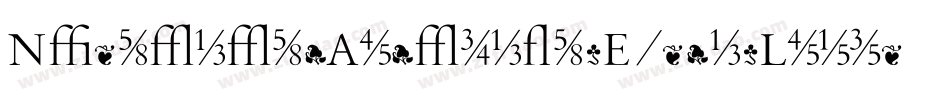 NotepaperAirplanesExtrasLight-Mw9n字体转换