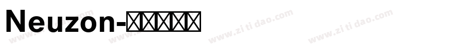 Neuzon字体转换