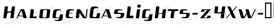 HalogenGasLights-z4Xw字体转换