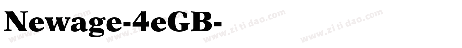 Newage-4eGB字体转换
