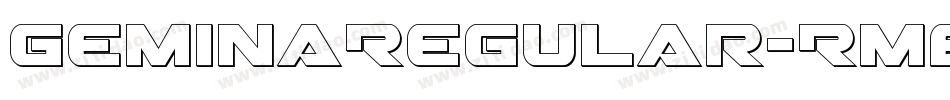 GeminaRegular-RmEo字体转换