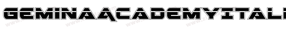 GeminaAcademyItalic-rMOp字体转换 GeminaAcademyItalic-rMOp字体转换