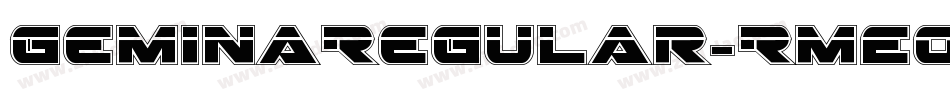 GeminaRegular-RmEo字体转换