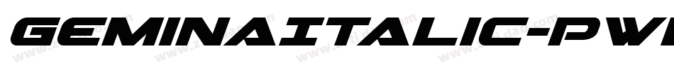 GeminaItalic-PwWx字体转换 GeminaItalic-PwWx字体转换