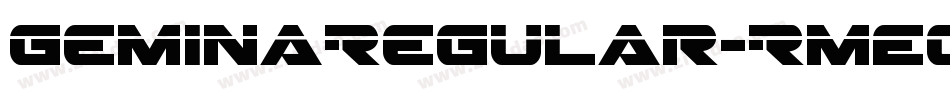 GeminaRegular-RmEo字体转换
