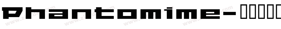 Phantomime字体转换