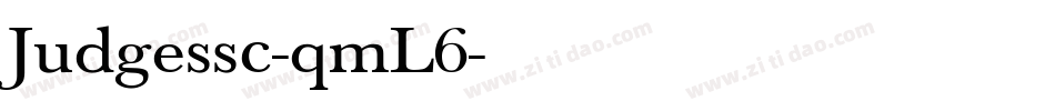 Judgessc-qmL6字体转换