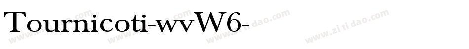 Tournicoti-wvW6字体转换