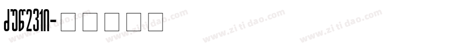 Geo231b字体转换