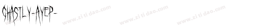 Ghastly-AyEp字体转换
