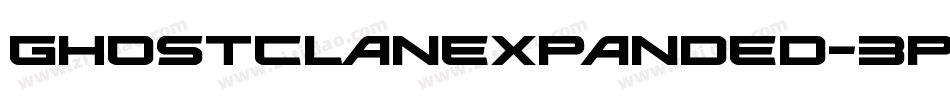 GhostClanExpanded-3pPZ字体转换