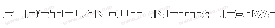 GhostClanOutlineItalic-jw5j字体转换 GhostClanOutlineItalic-jw5j字体转换