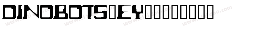 Dinobots-eY66字体转换