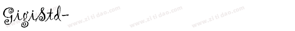 GigiStd字体转换