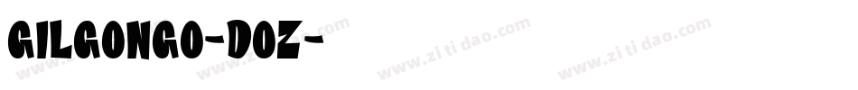 Gilgongo-doZ字体转换