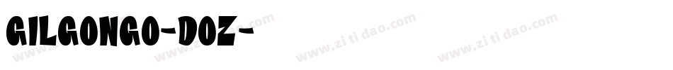 Gilgongo-doZ字体转换