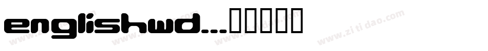 englishwd字体转换