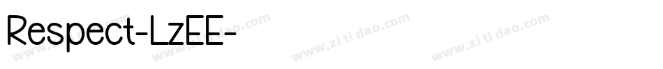 Respect-LzEE字体转换