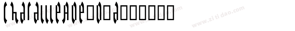 CharailleAoe-o2a字体转换 CharailleAoe-o2a字体转换