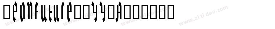 NeonFuture-6YY2A字体转换 NeonFuture-6YY2A字体转换