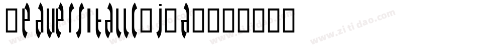 ReaversItalic-j2a0字体转换 ReaversItalic-j2a0字体转换