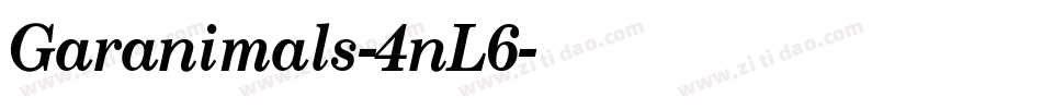 Garanimals-4nL6字体转换