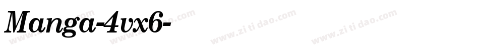 Manga-4vx6字体转换