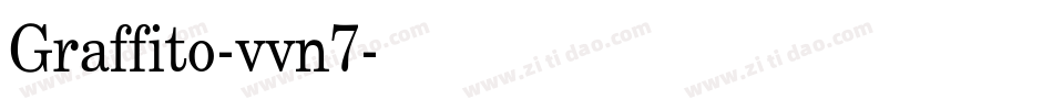 Graffito-vvn7字体转换