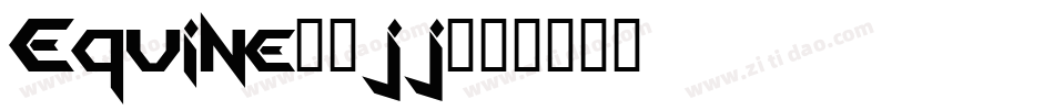 Equine-5jj字体转换