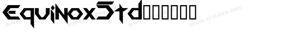 EquinoxStd字体转换