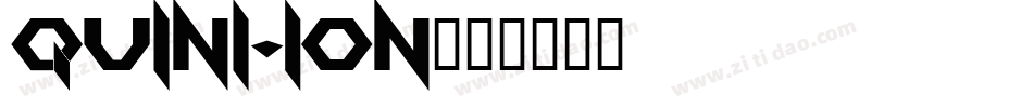 QUINHON字体转换