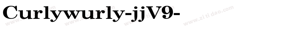 Curlywurly-jjV9字体转换